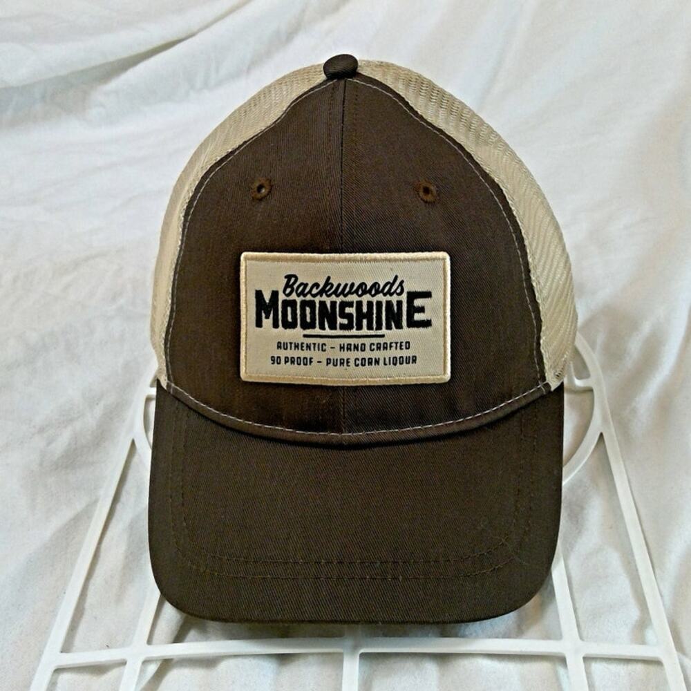 Backwoods Moonshine 90 Proof Snap Back HAT CAP